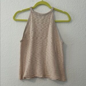 H&M Divided Beige Knit Tank Top Medium